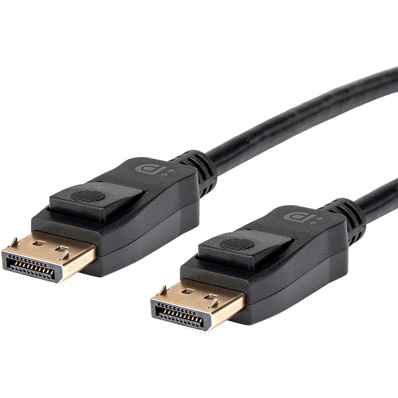 Rocstor 10ft DisplayPort 1.2 Cable M/M - DP 4K (3-Pack) - Thumbnail 2