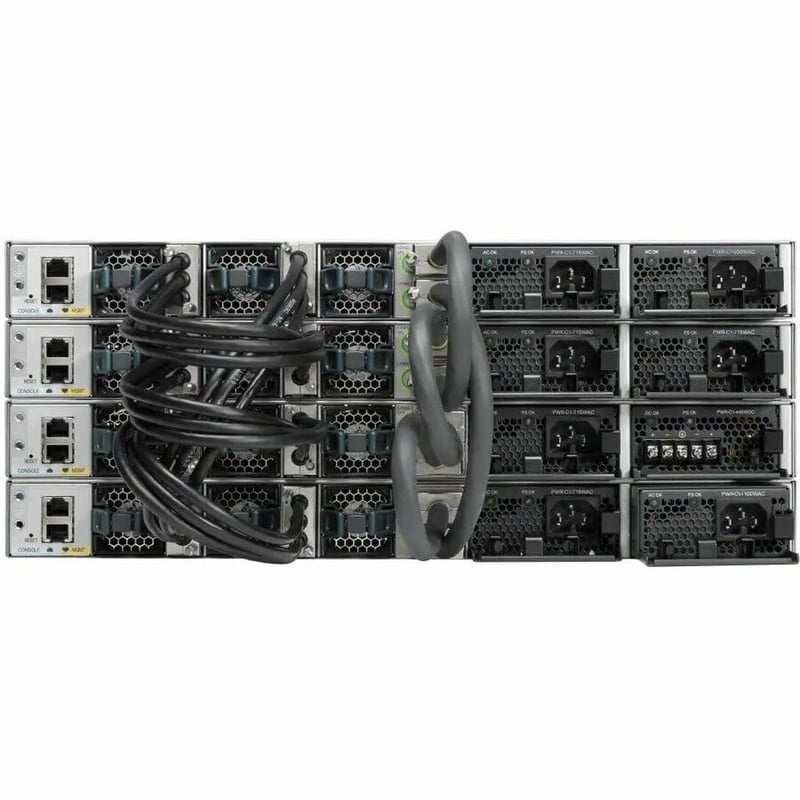 Cisco Stackable 24 10/100/1000 Ethernet UPOE Ports, with 1100WAC Power Supply - Thumbnail 2