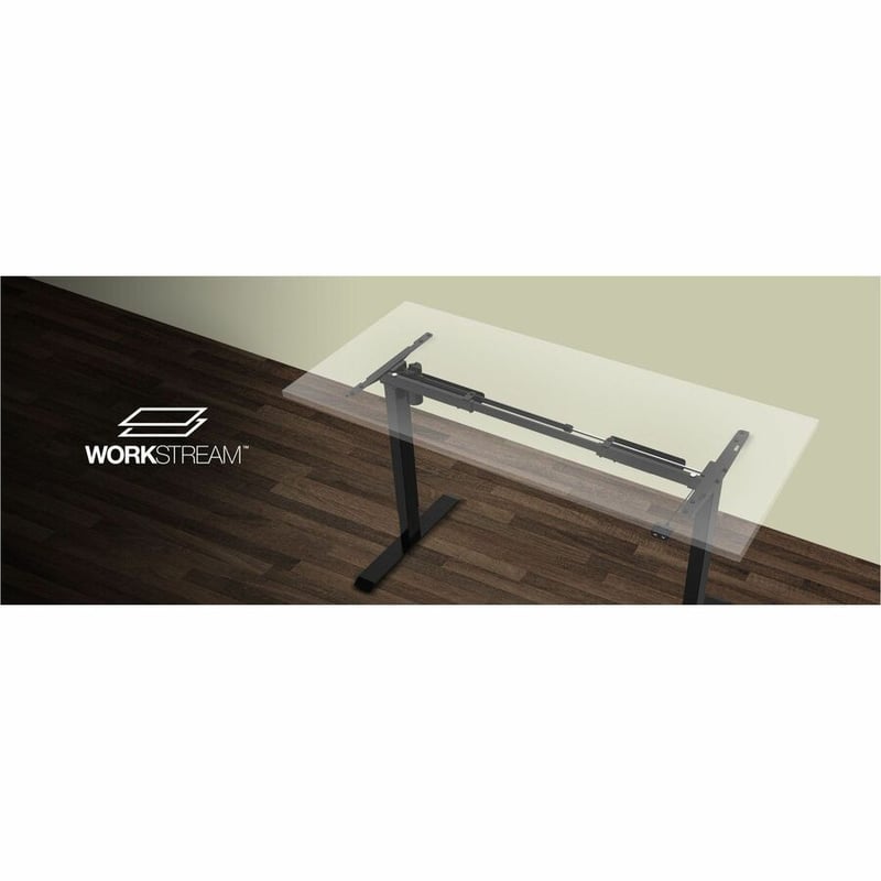 SIT-STAND DESK, FRAME ONLY, 1-MOTOR, BLACK - Thumbnail 4