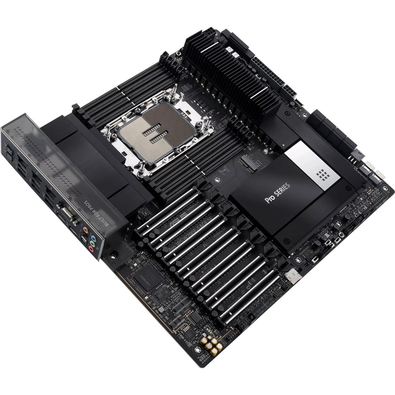 Asus PRO WS W790E-SAGE SE Desktop Motherboard - Intel W790 Chipset - Socket LGA-4677 - Thumbnail 1