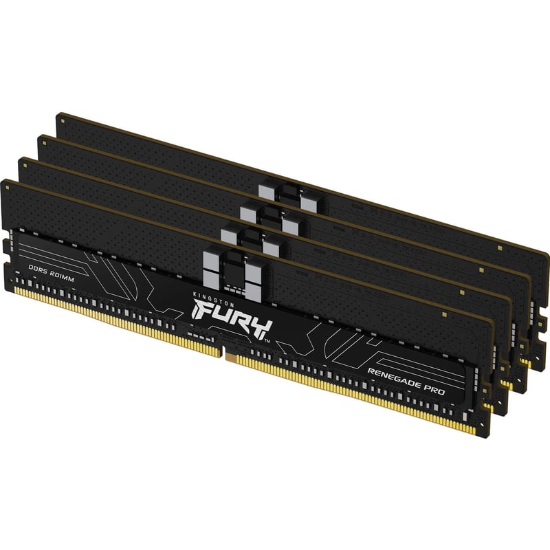 Kingston FURY Renegade Pro 64GB (4 x 16GB) DDR5 SDRAM Memory Kit - Thumbnail 1