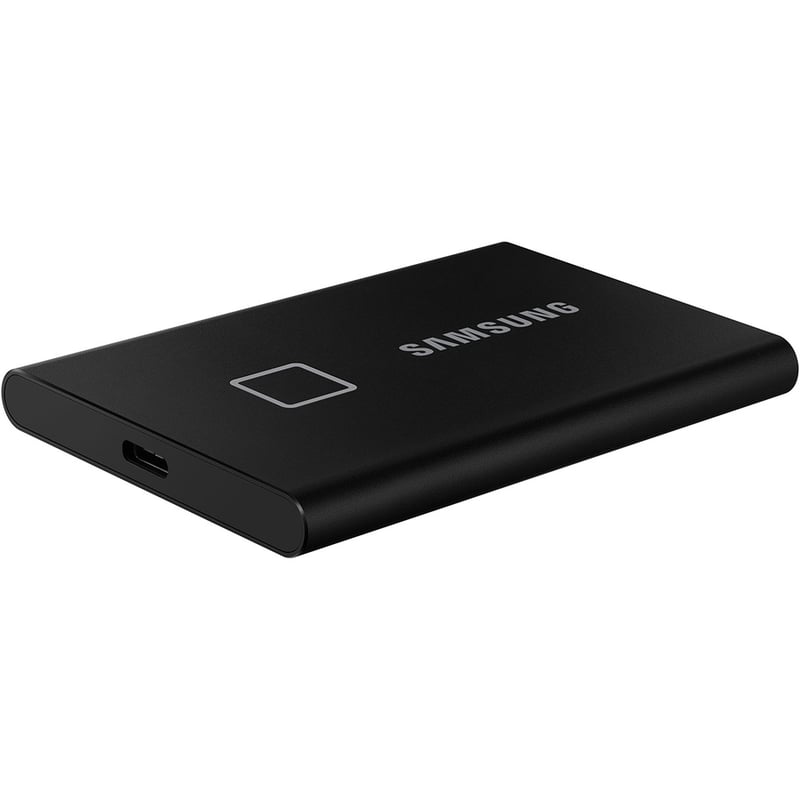 Samsung T7 MU-PC2T0K/WW 2 TB Portable Solid State Drive - External - PCI Express NVMe - Black - Thumbnail 4