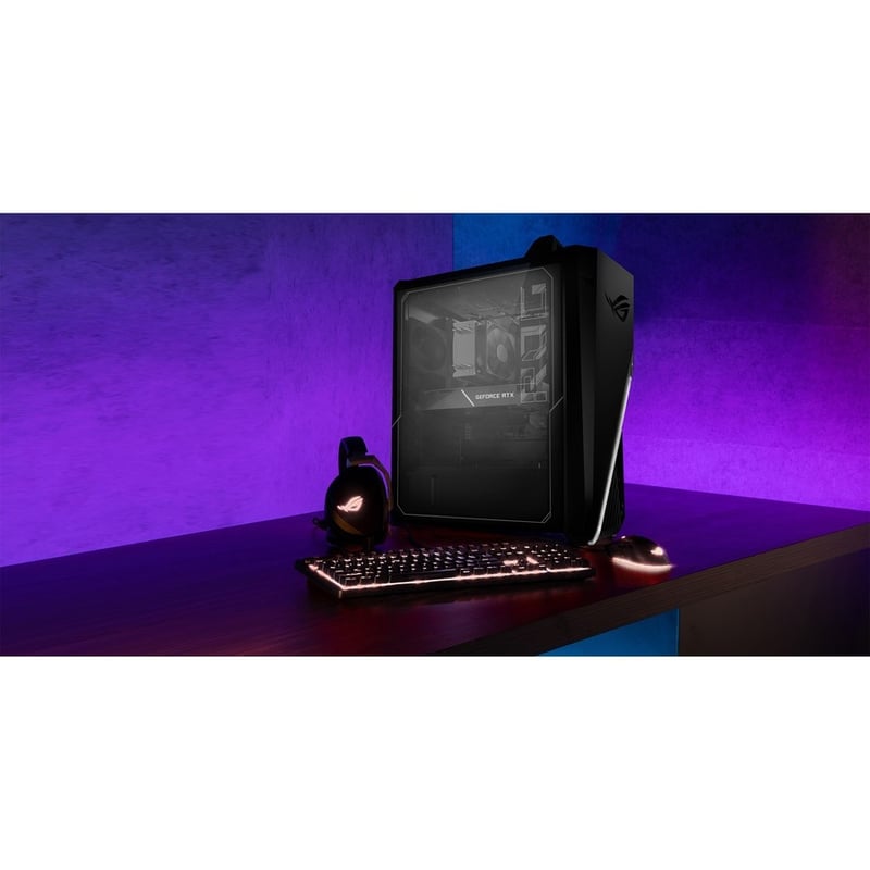 Asus ROG Strix GT15 G15CF-XB764 Gaming Desktop Computer - Intel Core i7 12th Gen i7-12700F Dodeca-core (12 Core) 2.10 GHz - 16 GB RAM DDR4 SDRAM - 512 GB PCI Express 4.0 SSD - Tower - Star Black