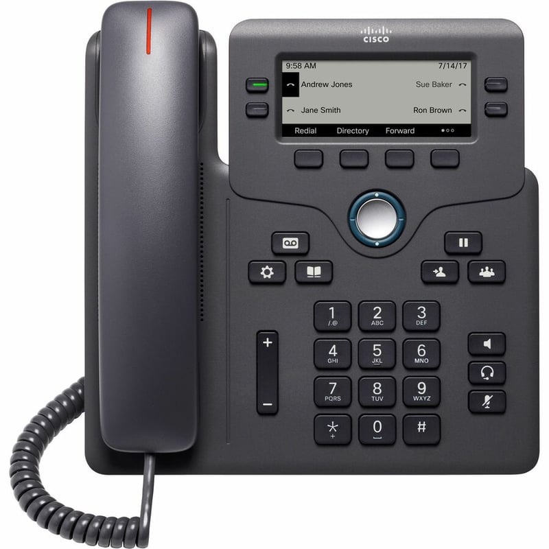 CISCO 6851 PHONE FOR MPP, CE POWER ADAPTER REMANUFACTURED - Thumbnail 3