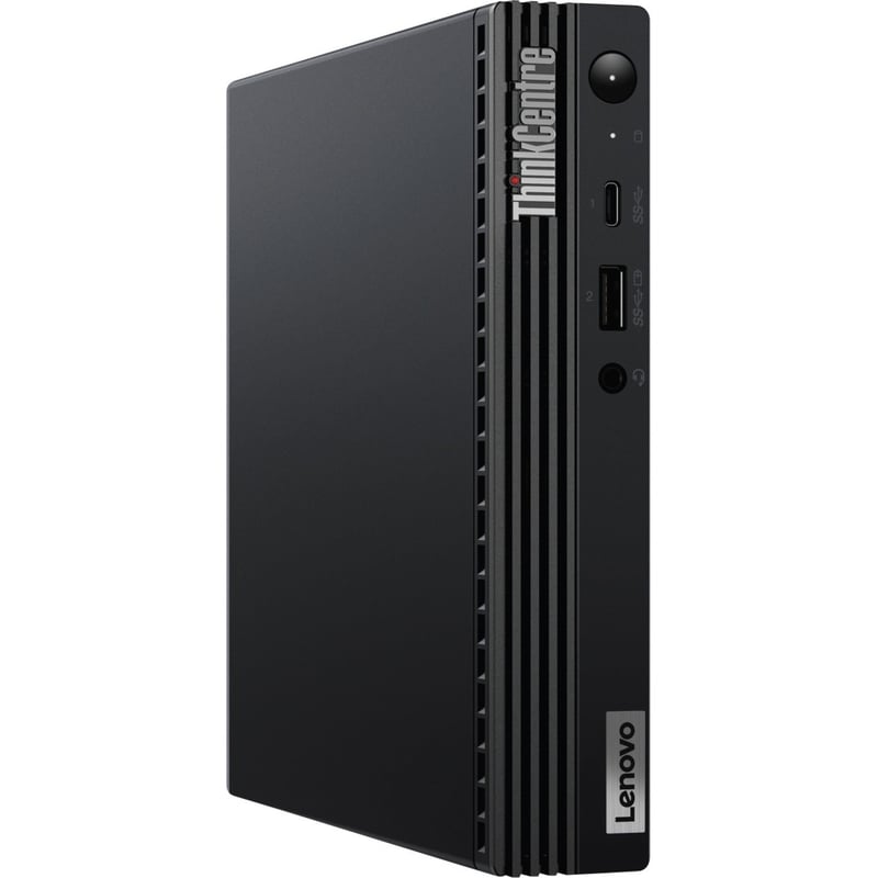 Lenovo ThinkCentre M75q Gen 2 11JN0072US Desktop Computer - AMD Ryzen 7 PRO 5750GE Octa-core (8 Core) 3.20 GHz - 16 GB RAM DDR4 SDRAM - 512 GB M.2 PCI Express NVMe SSD - Tiny - Black - Thumbnail 1