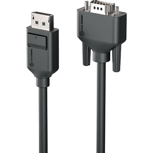 Alogic Display Port to VGA Cable - Elements Series - Male to Male - 2m - Thumbnail 2
