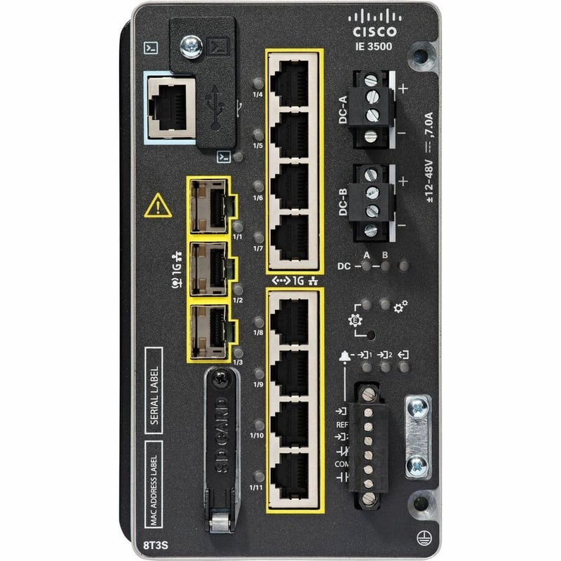 CISCO IE3500 W/ 8 GE POE+ AND 3 GE SFP MODULAR NE - Thumbnail 4