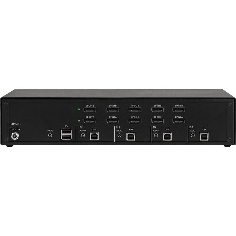 Black Box Secure NIAP 4.0 Certified KVM Switch - DisplayPort - Thumbnail 2