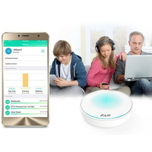 Asus Lyra Wi-Fi 5 IEEE 802.11ac Ethernet Wireless Router - Thumbnail 5