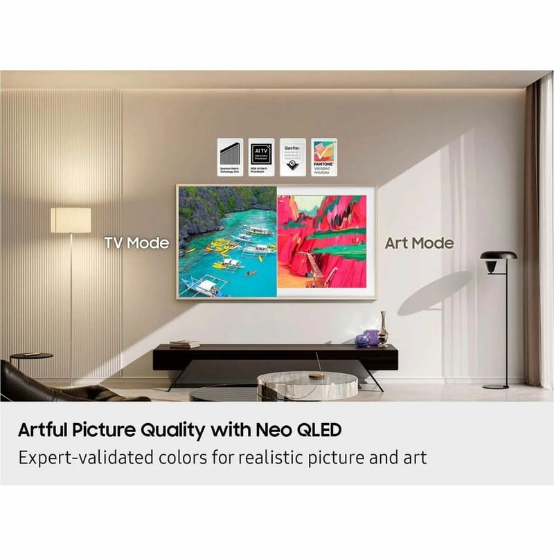 2025 75IN FRAME PRO NEO QLED TV LS03FW SERIES FRAME PRO NEO QLED 4K - Thumbnail 3