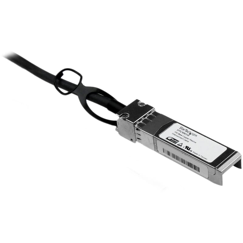StarTech.com 1m 10G SFP+ to SFP+ Direct Attach Cable for Cisco SFP-H10GB-CU1M - 10GbE SFP+ Copper DAC 10Gbps Passive Twinax - Thumbnail 2