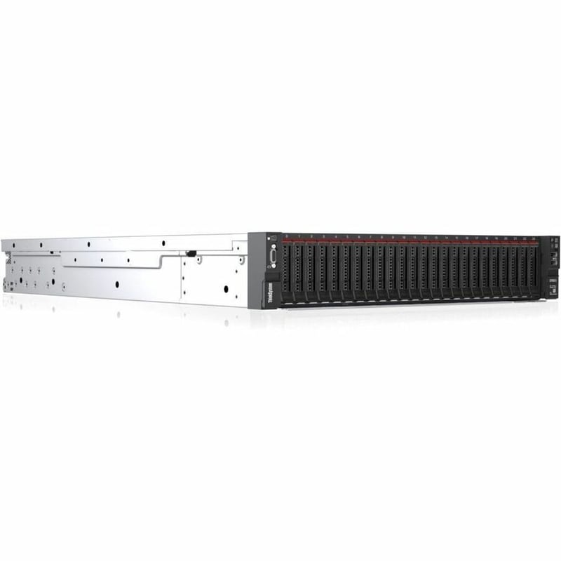 Lenovo ThinkSystem SR665 7D2VA06XNA 2U Rack Server - 1 EPYC 7303 2.40 GHz - 32 GB RAM - 1.92 TB SSD - (1 x 1.92TB) SSD Configuration - 12Gb/s SAS, Serial ATA/600 Controller - Thumbnail 2