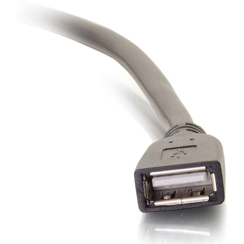 C2G 50ft USB Extension Cable - Active USB A to USB A Extension Cable - Plenum Rated - USB 2.0 - M/F - Thumbnail 2