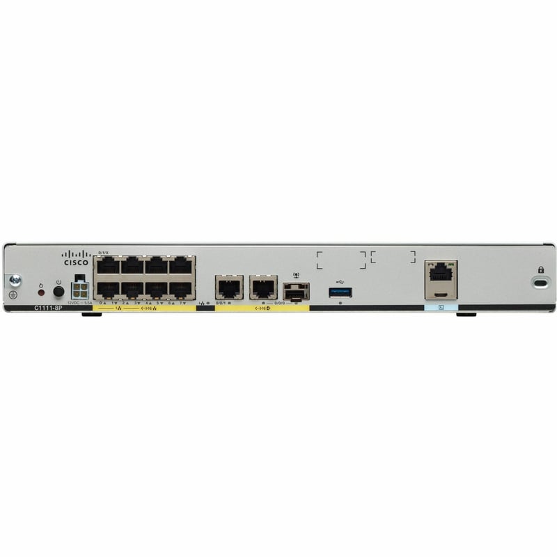 ISR 1100 8 PORTS DUAL GE WAN WITH DNA SUPPORT REMANUFACTURED