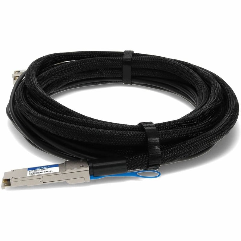 AddOn Cisco QSFP-4SFP10G-CU2M Compatible TAA Compliant 40GBase-CU QSFP+ to 4xSFP+ Direct Attach Cable (Passive Twinax, 2m) - Thumbnail 2
