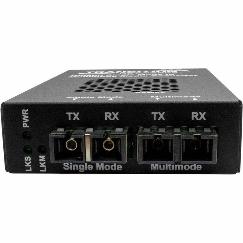 Transition Networks Stand-alone Fiber to Fiber Media Converter - Thumbnail 2