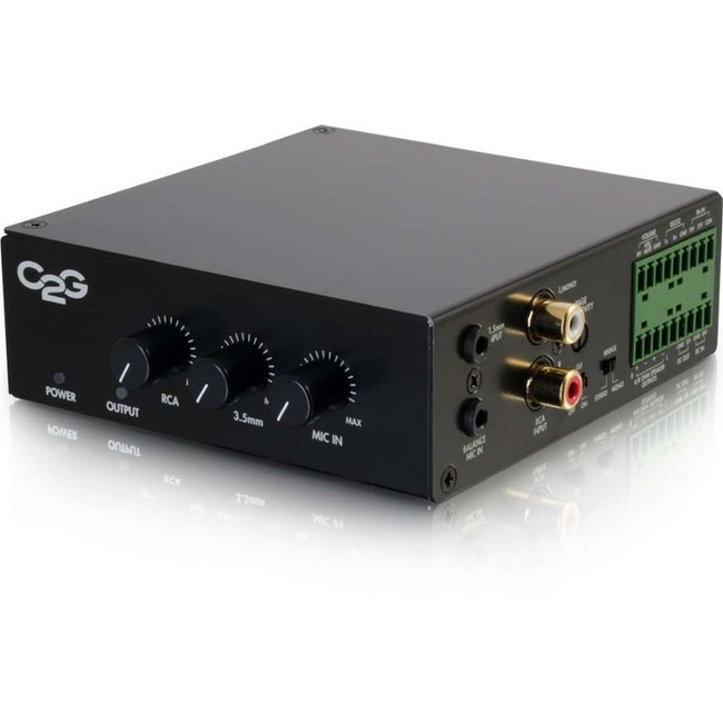 C2G 50W Audio Amplifier - Plenum Rated - 8 Ohm - Thumbnail 1