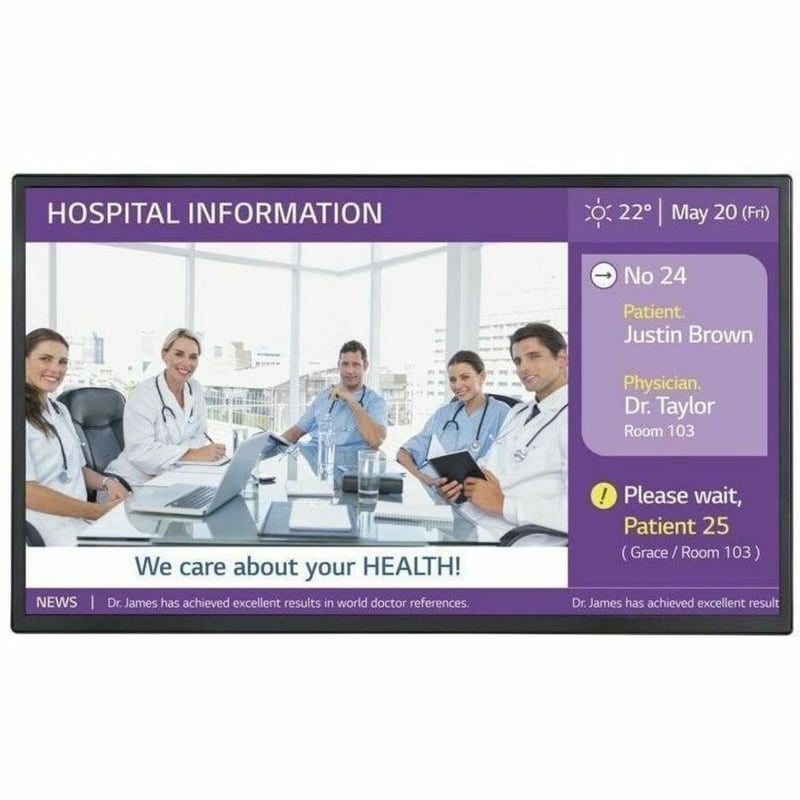 LG 32" ML5K Series FHD Healthcare Digital Signage - Thumbnail 4