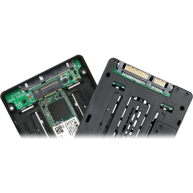 Icy Dock EZConvert MB703M2P-B M.2 SATA SSD to 2.5" SATA SSD Converter Adapter - Thumbnail 5