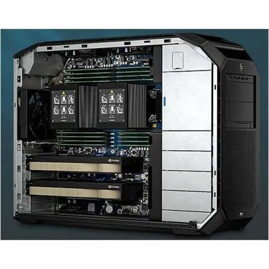 HP Z8 G5 Workstation - Intel Xeon Silver 4th Gen 4410Y - 512 GB - 2 TB SSD - Tower - Black - Thumbnail 5