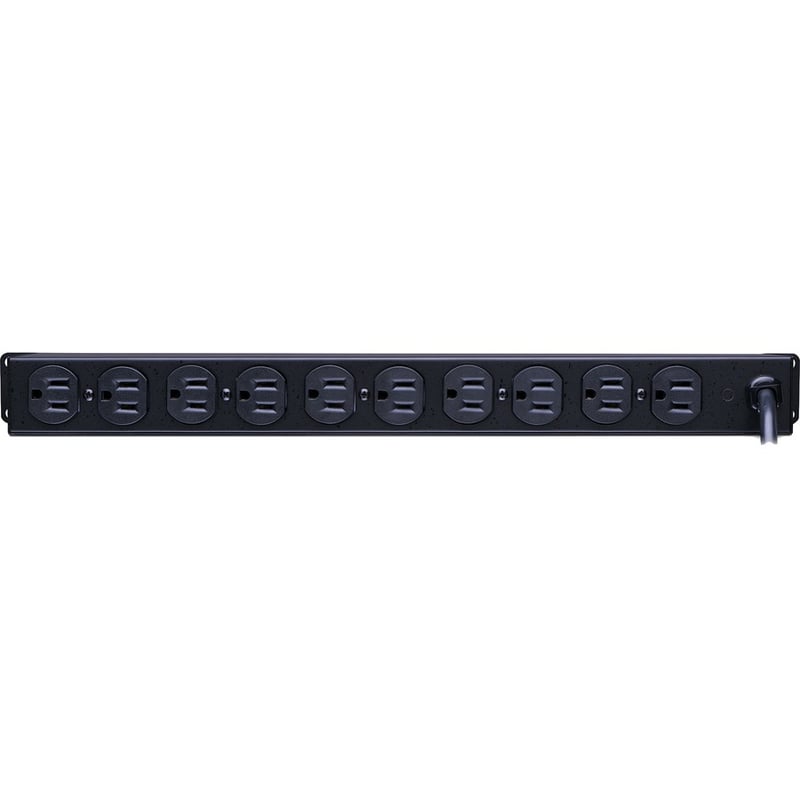 CyberPower CPS1215RM Single Phase 100 - 120 VAC 15A Basic PDU - Thumbnail 4