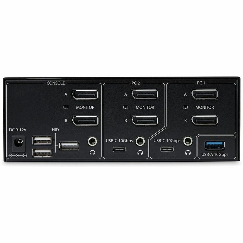 2-PORT DP 1.4 KVM SWITCH - DUAL-MONITOR DISPLAYPORT KVM - Thumbnail 2