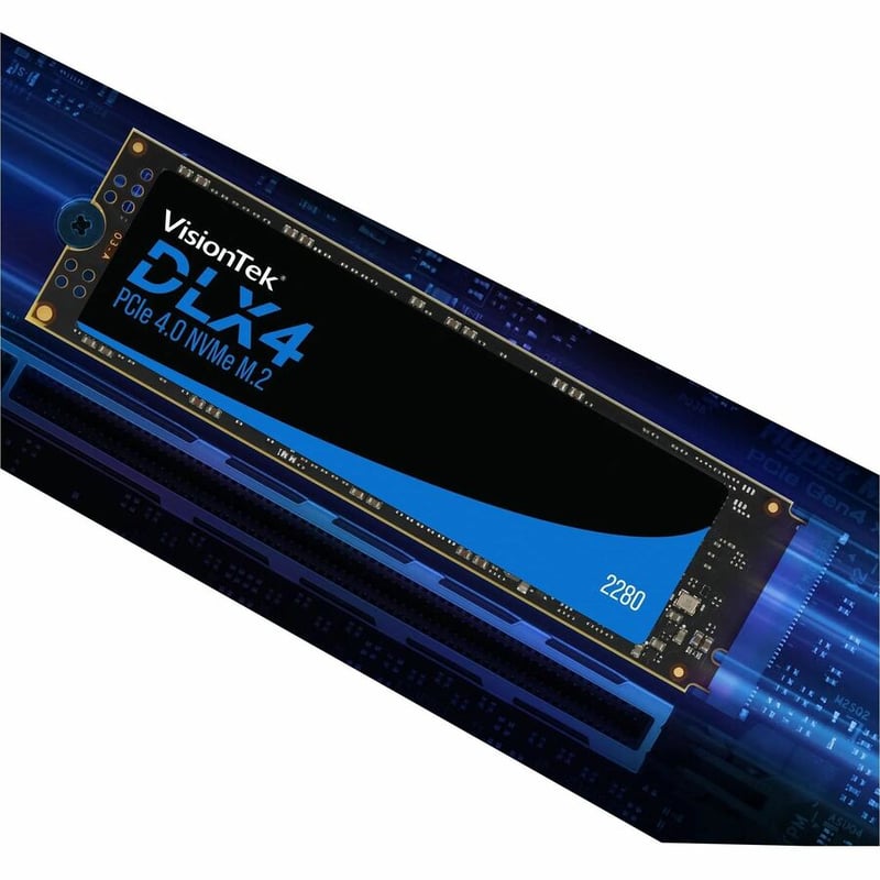 VisionTek DLX4 512 GB Solid State Drive - M.2 2280 Internal - PCI Express NVMe (PCI Express NVMe 4.0 x4) - Thumbnail 3