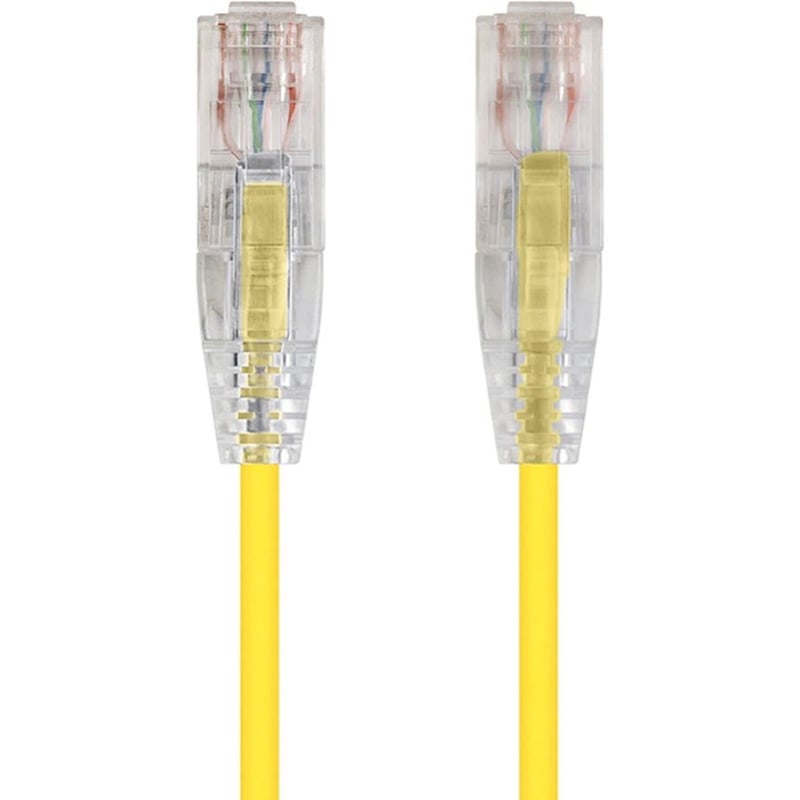 SLIMRUN CAT6 UTP CABLE-3FT YELLOW
