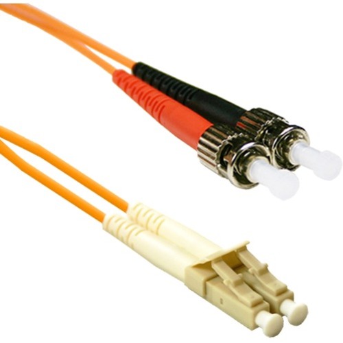 ENET 15M ST/LC Duplex Multimode 62.5/125 OM1 or Better Orange Fiber Patch Cable 15 meter ST-LC Individually Tested