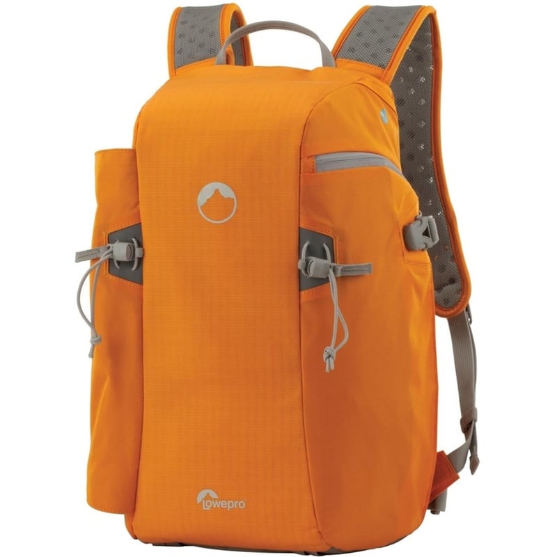 Lowepro Flipside Sport Carrying Case (Backpack) Camera, Accessories, Tripod, Bottle, Cable, Memory Card - Light Gray, Lowepro Orange - Thumbnail 2
