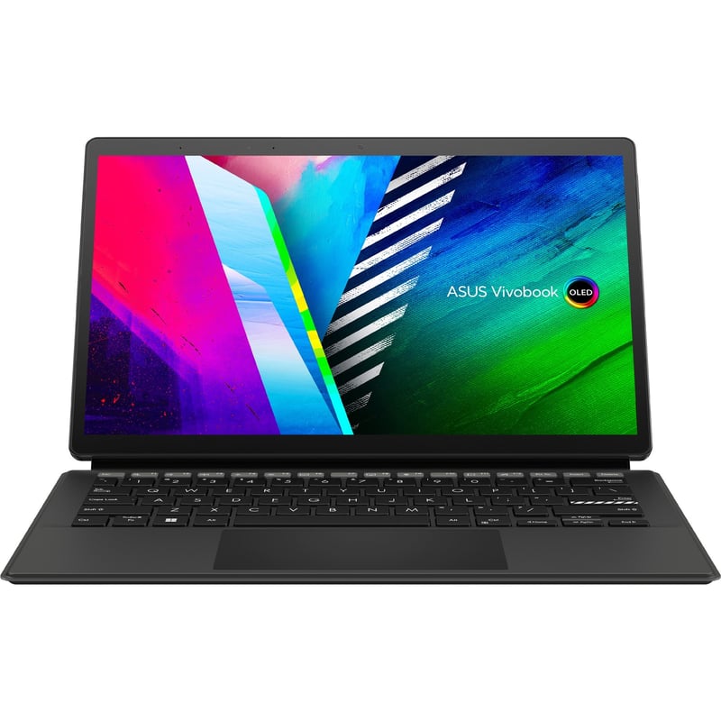 Asus Vivobook 13 Slate OLED T3300 T3300KA-DH21T 13.3" Touchscreen Detachable 2 in 1 Notebook - Full HD - Intel Pentium Silver N6000 - 4 GB - 128 GB Flash Memory - Black - Thumbnail 1