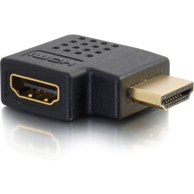 HDMI F/M RIGHT ANGLE ADAPTER RIGHT EXIT - Thumbnail 1