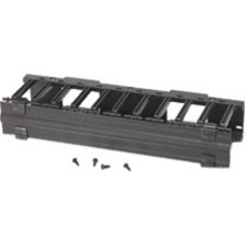 Eaton RCM+ Horizontal Cable Manager, 19" Rackmount, 1 RMU, Flat Black