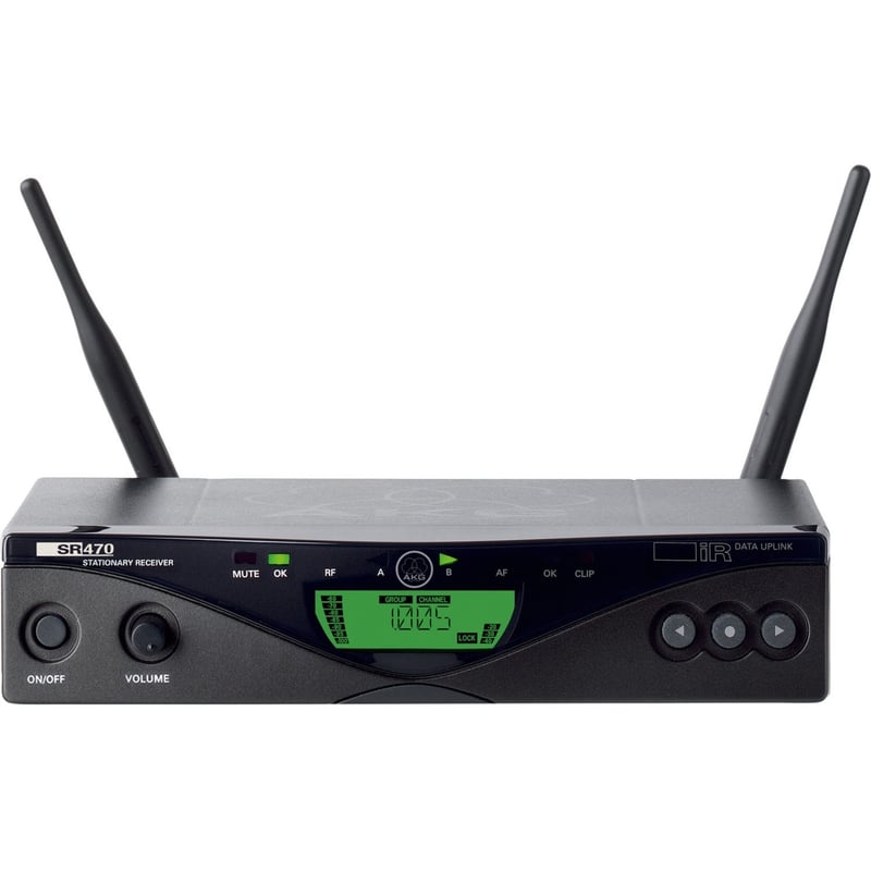 AKG SR470 Band8 Professional Wireless Stationary Receiver - Thumbnail 1