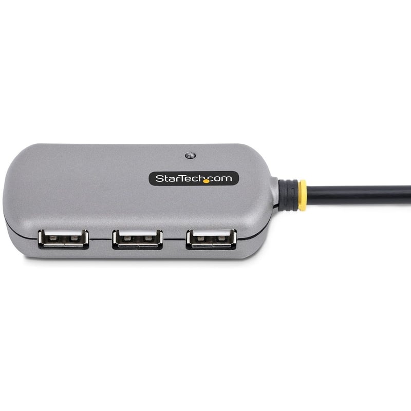 StarTech.com USB Extender Hub, 24m USB 2.0 Extension Cable w/ 4-Port USB-A Hub, Active/Bus Powered USB Repeater Cable, ESD Protection - Thumbnail 3
