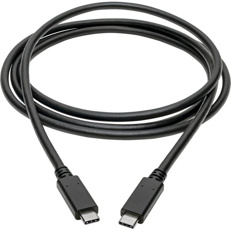 Eaton Tripp Lite Series USB-C Cable (M/M) - USB 3.2, Gen 1 (5 Gbps), Thunderbolt 3 Compatible, 6 ft. (1.83 m) - Thumbnail 2