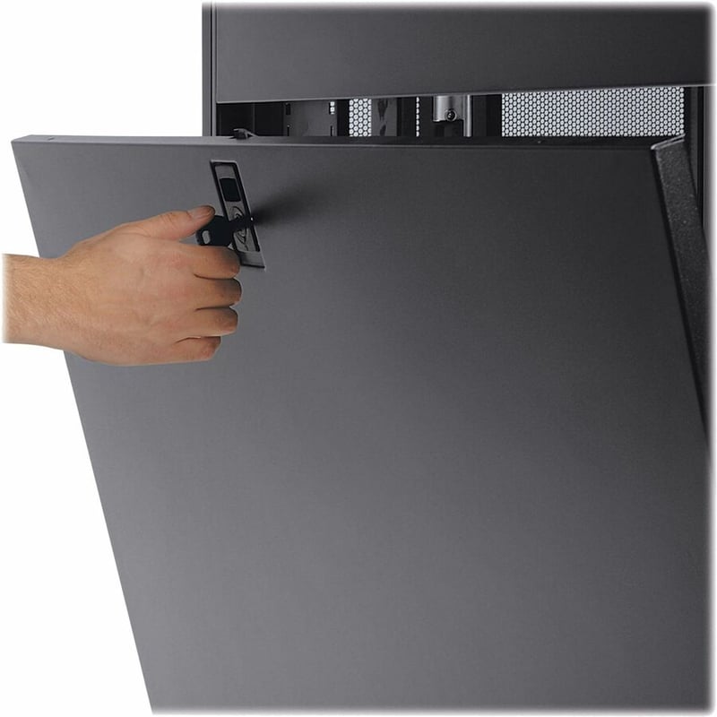 48U EXTRA-WIDE RACK ENCLOSURE DEEP DOORS AND SIDE PANELS INCLUDED - Thumbnail 4