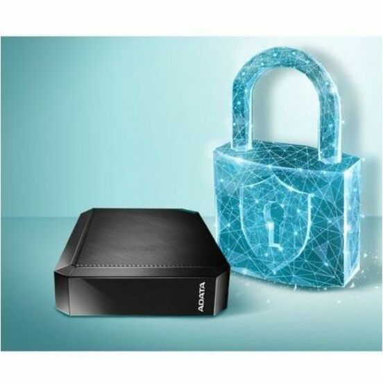 Adata HM800 8 TB Portable Hard Drive - 3.5" External - Black - Thumbnail 4