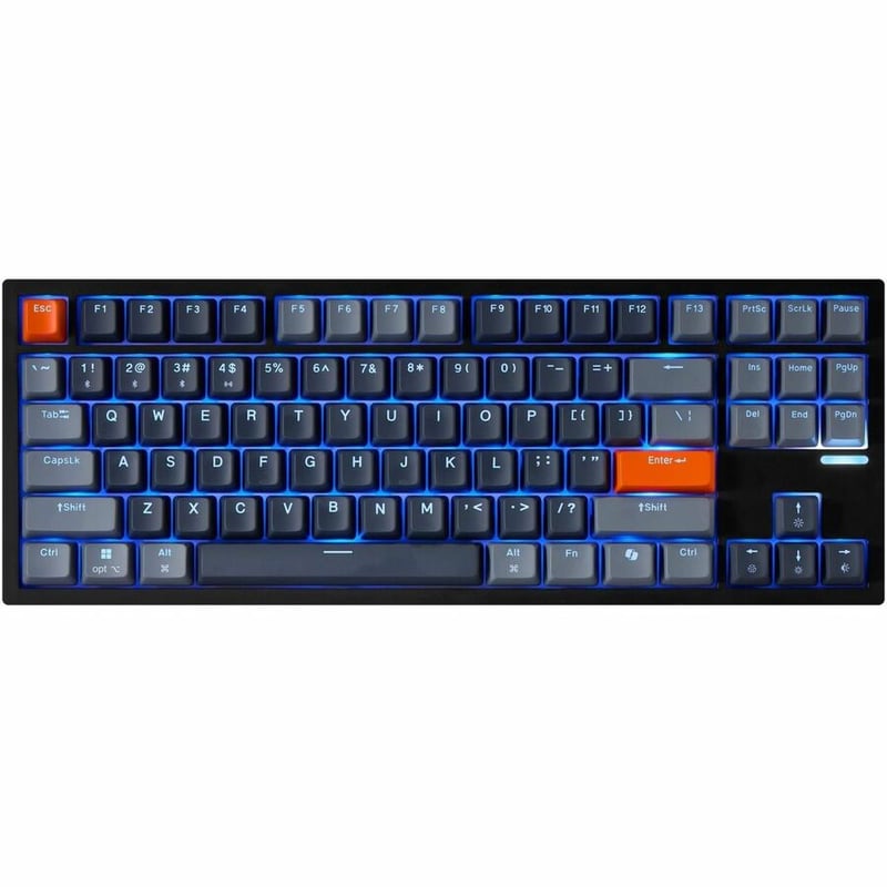 WIRED/WRELESS/B/T MULTI-OS MECH KEYBOARD W/COPILOT AI HOTKEY - Thumbnail 4