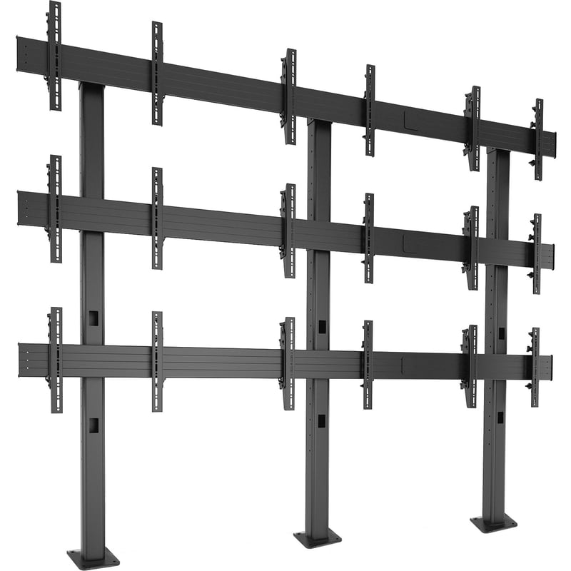 Chief Fusion Large Bolt-Down Freestanding 3x3 Adjustable TV Mount - For 42-46 Inch Displays - TAA Compliant - Black