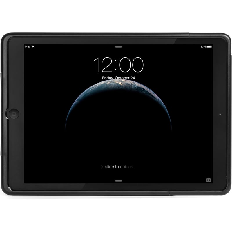 Kensington SecureBack Enclosure for iPad Air/iPad Air 2 - Black - Thumbnail 1