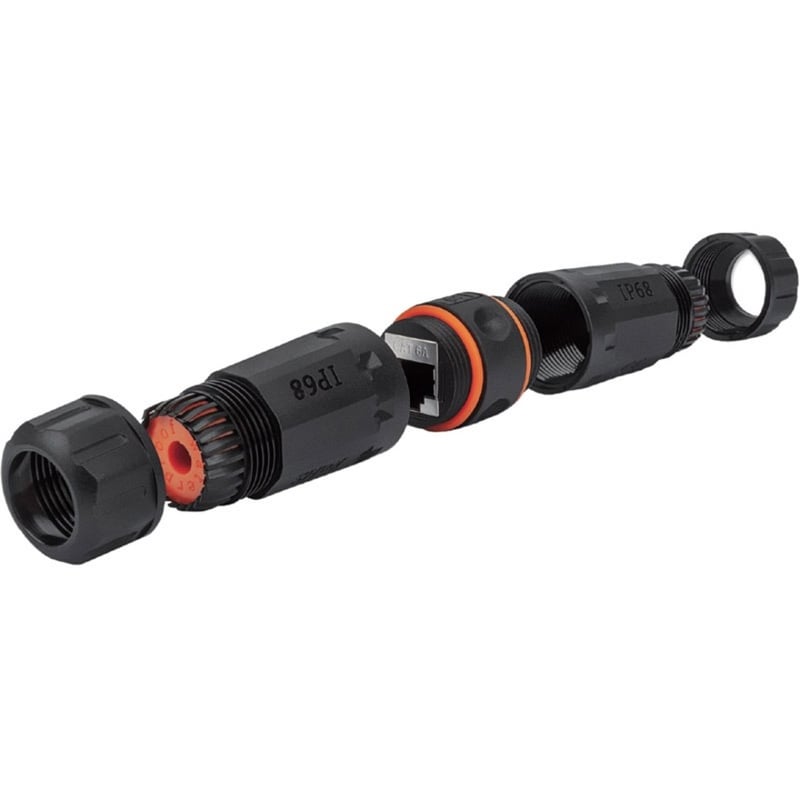 CAT6A OUTDOOR MODULAR INLINE COUPLER - Thumbnail 5