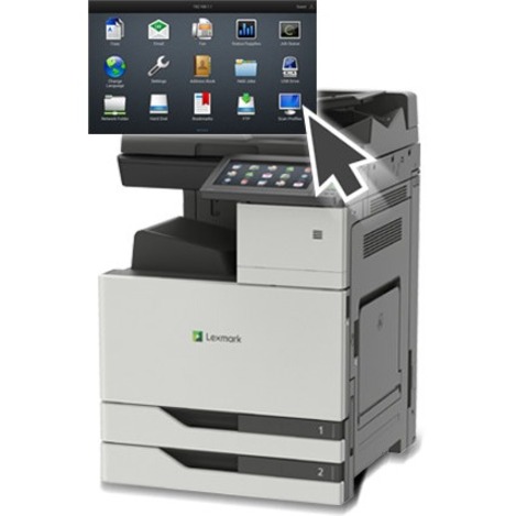 Lexmark CX921de Laser Multifunction Printer - Color - Thumbnail 2