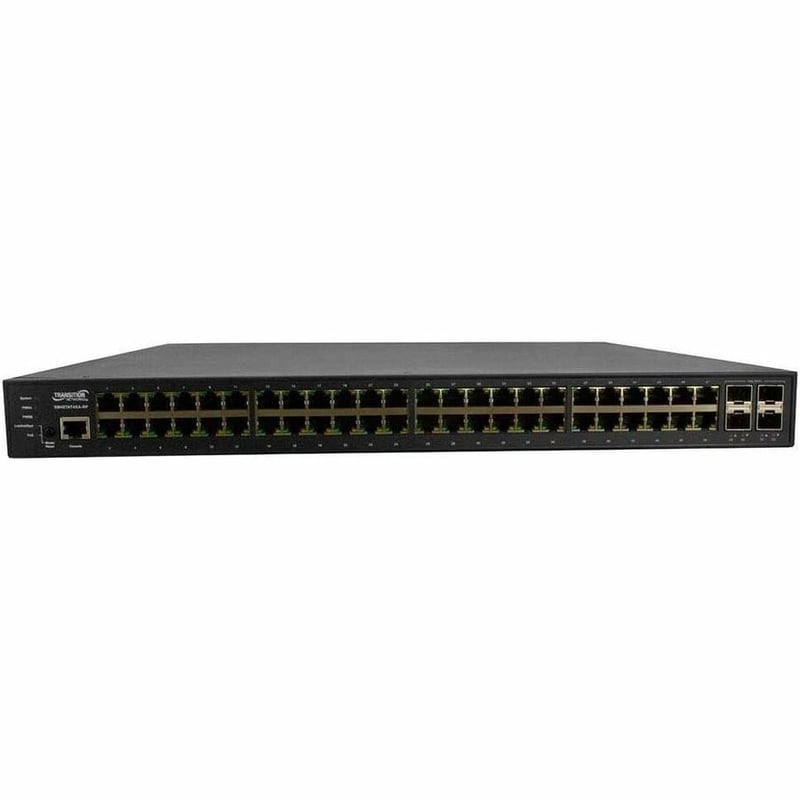 Transition Networks SM48TAT4XA-RP Ethernet Switch - Thumbnail 2
