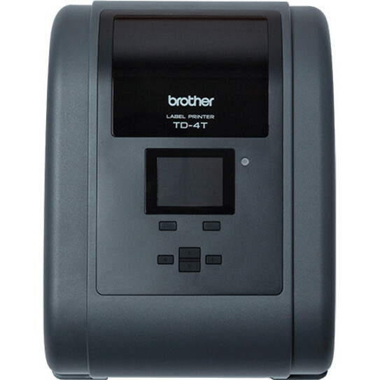 Brother TD-4650TNWB Desktop Direct Thermal/Thermal Transfer Printer - Monochrome - Label Print - USB - Serial - Bluetooth - Wireless LAN - Thumbnail 5