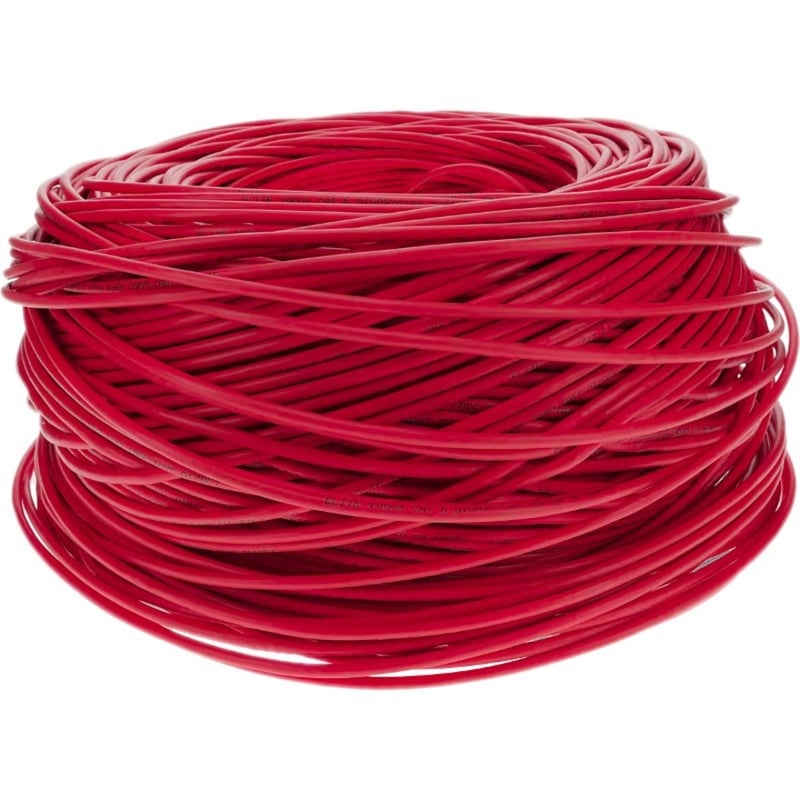 AddOn 1000ft Non-Terminated Red CAT 6 Shielded PVC Bulk Cable - Thumbnail 3