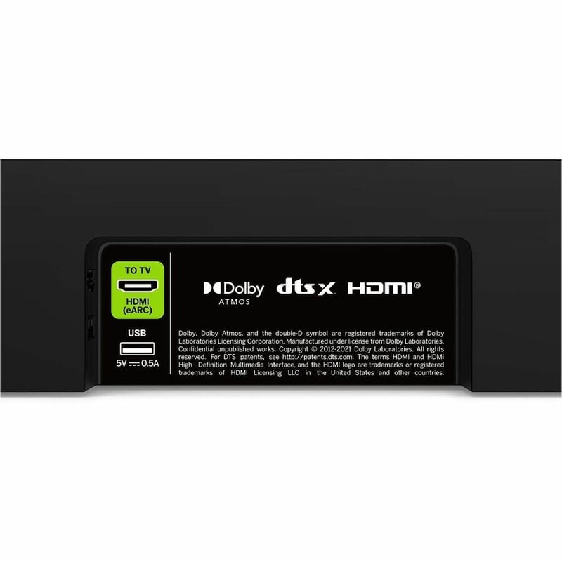 VIZIO 5.1 SOUNDBAR WITH DOLBY ATMOS  DTS:X