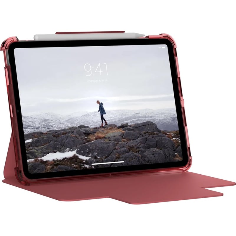 Urban Armor Gear Lucent Carrying Case (Folio) for 11" Apple iPad Air (5th Generation), iPad Pro (4th Generation) Tablet - Clay - Thumbnail 5
