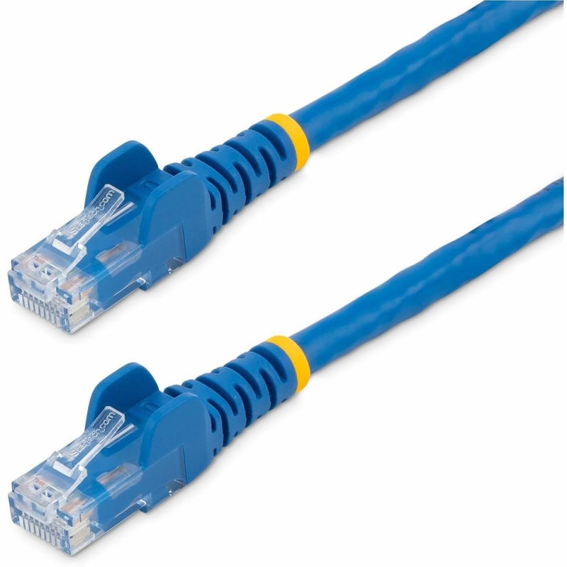 StarTech.com 3 ft. CAT6 Ethernet Cable - 10 Pack - ETL Verified - Blue CAT6 Patch Cord - Snagless RJ45 Connectors - 24 AWG - UTP - Thumbnail 1