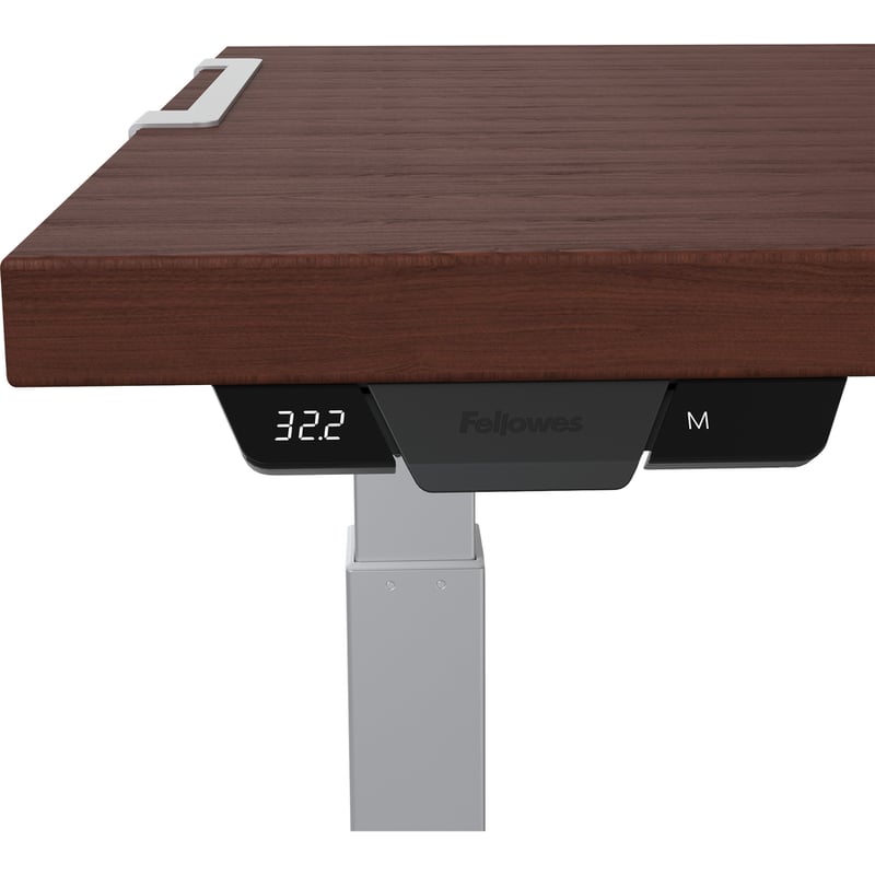 Fellowes High Pressure Laminate Desktop Mahogany - 60"x30" - Thumbnail 3